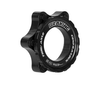 CENTER LOCK ADAPTER 15-20mm - Black